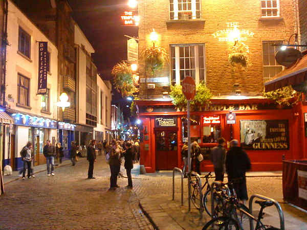 temple bar dublin noche